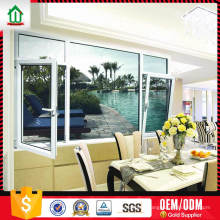 Designs de mode en aluminium Windows de service d&#39;OEM de Foshan pour le Ghana Designs de mode en aluminium Windows de service d&#39;OEM de Foshan pour le Ghana